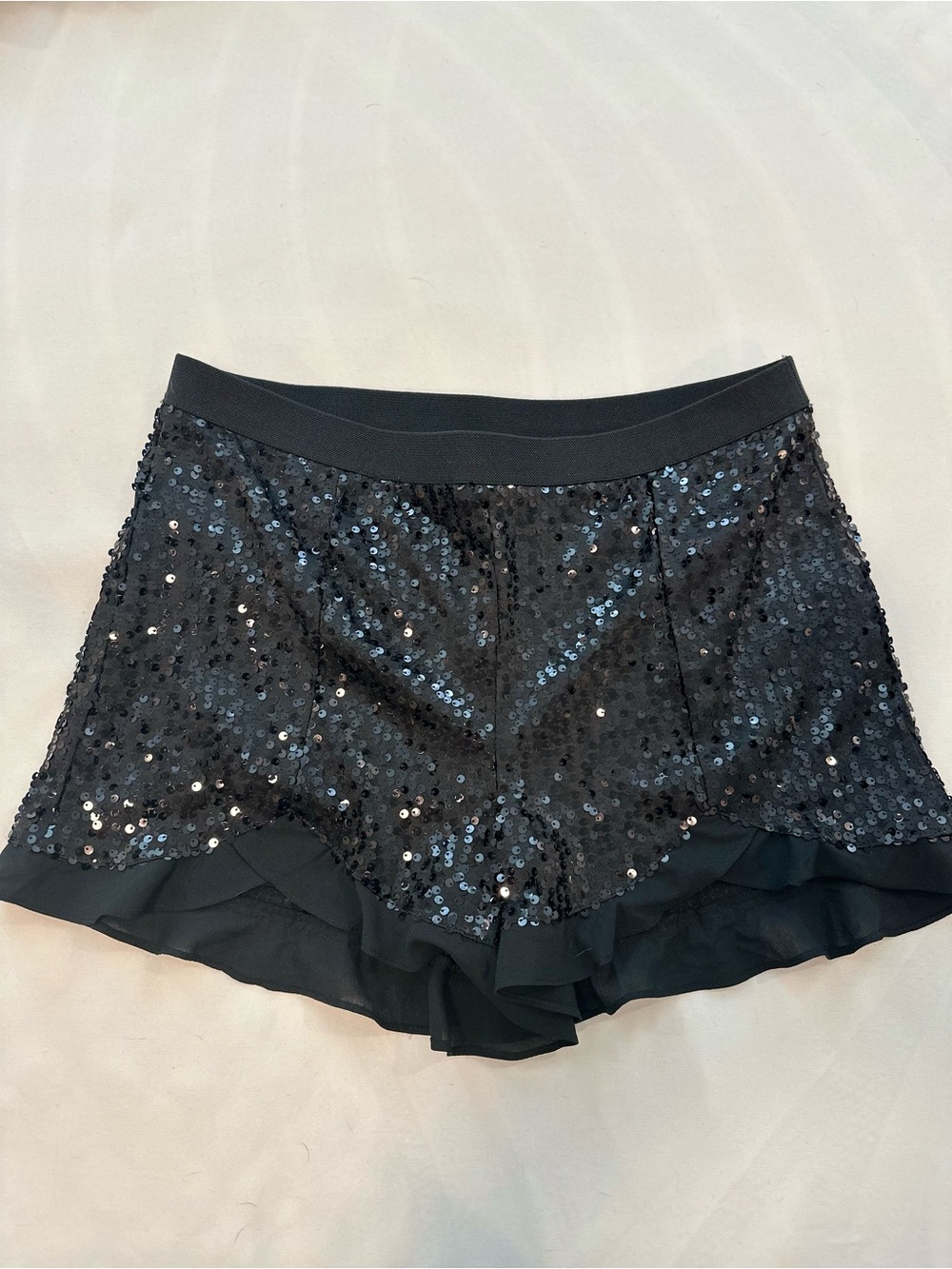 EUC Jack by BB Dakota Sz M Black Sequin Women’s Shorts